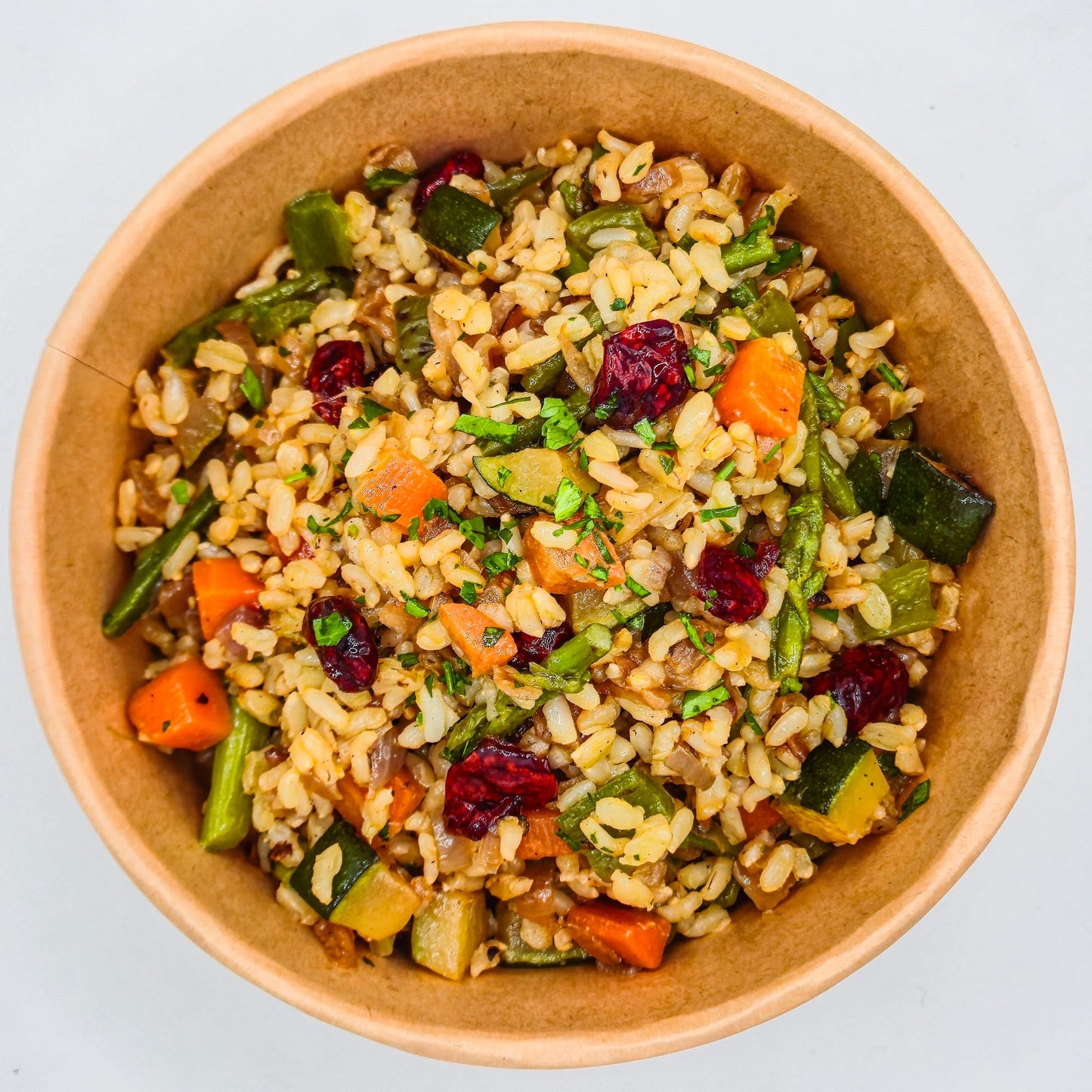 ARRÒS INTEGRAL AMB ARANYONS I VERDURES