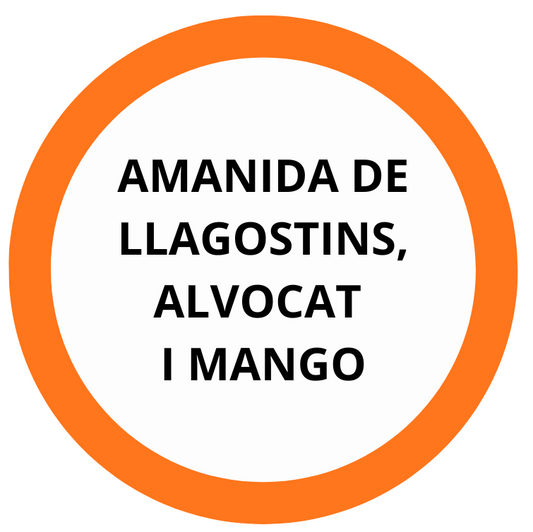 AMANIDA DE LLAGOSTINS, ALVOCAT I MANGO