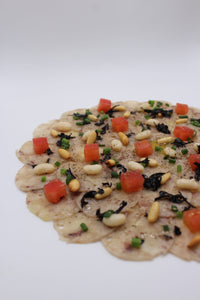 CARPACCIO PEUS DE PORC