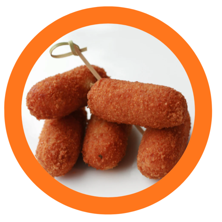 - CROQUETES DE POLLASTRE O ROSTIT