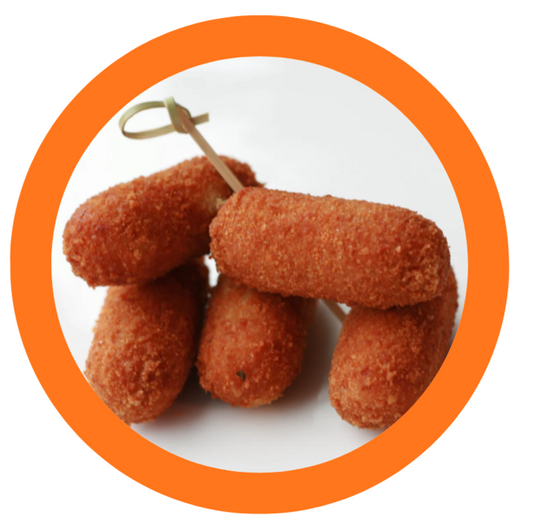 - CROQUETES DE POLLASTRE O ROSTIT