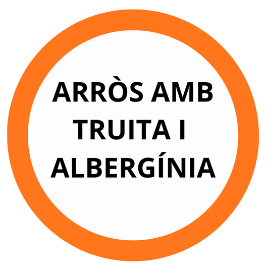 ARRÒS AMB TRUITA I ALBERGÍNIA