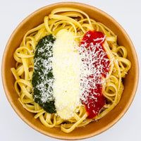 PASTA 3 COLORS: PESTO, MASCARPONE I TOMATA