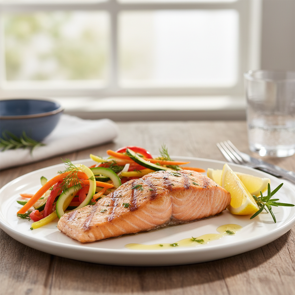 SALMON A LA PLANXA